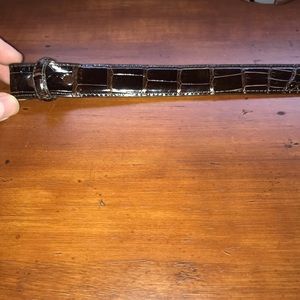 Martin Dingman Genuine Alligator belt strap 44